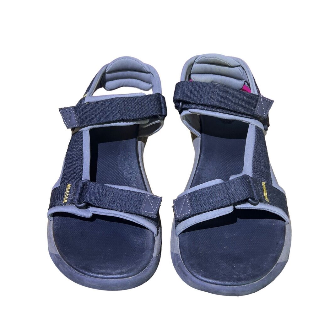Dockers Sandals Mens 12M Black Adjustable Sports Hiking Shoe